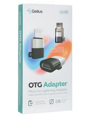 Перехідник Gelius OTG Adapter Type-C to Lighting GP-OTG006 | 6809431