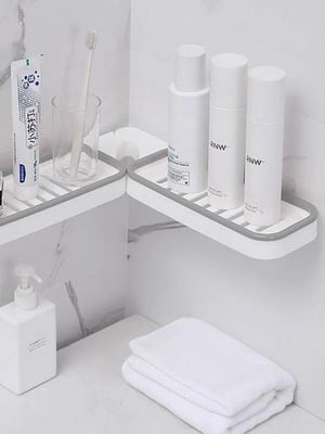 Пластикова полиця-трансформер для ванної кімнати | 6809461