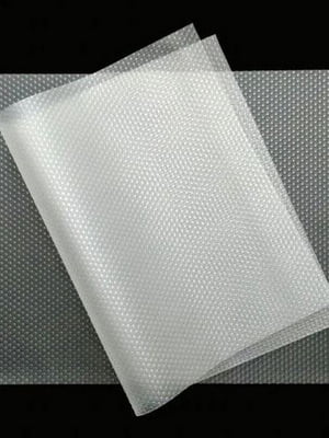 Антибактеріальна силіконова серветка-килимок для поличок у холодильник набір 4 шт | 6809540