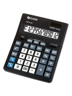 Калькулятор настільний Eleven CDB1201-BK | 6809620