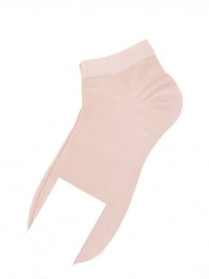 Темно-рожеві низькі шкарпетки з бавовни | 6810833