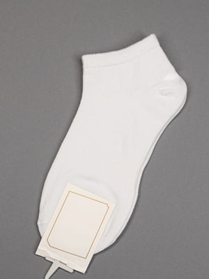 Білі шкарпетки із трикотажу | 6810841