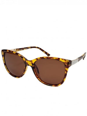Леопардові окуляри з блискучими вставками | 6811222