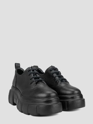 Чорні шкіряні кросівки | 6812083