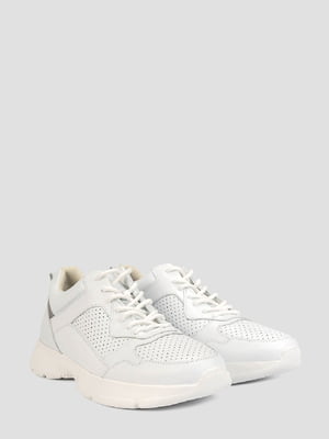 Белые кожаные кроссовки | 6812099