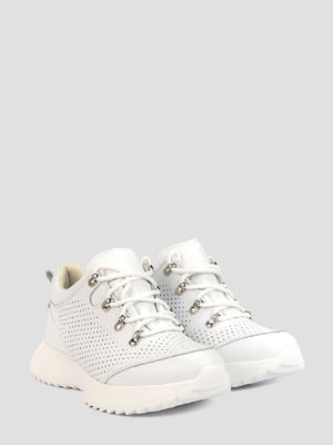 Белые кожаные кроссовки | 6812104