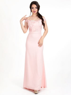 Вечірня сукня дизайнерська рожева | 6764724