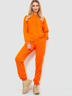 Оранжевый костюм: худи и джоггеры | 6759569