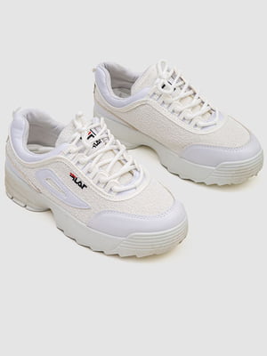 Белые  текстильные кроссовки | 6810371