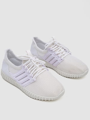 Білі текстильні кросівки | 6810372