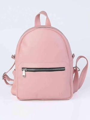 Рюкзак з екошкіри світло-пудрового кольору | 6812153