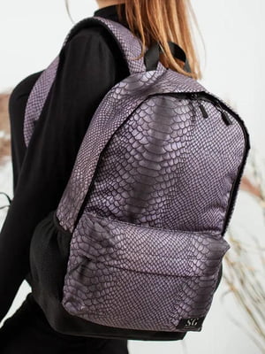 Серый рюкзак с 3D сеткой | 6812182