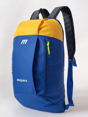 Рюкзак синій з жовтим для прогулянок | 6812755