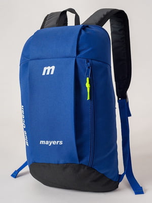 Синій рюкзак в спортивному стилі  | 6812756