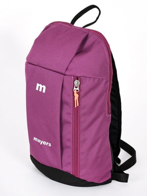 Фіолетовий легкий рюкзак у спортивному стилі | 6812767