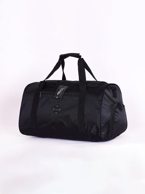 Чорна спортивна сумка з кишенями для взуття | 6812870