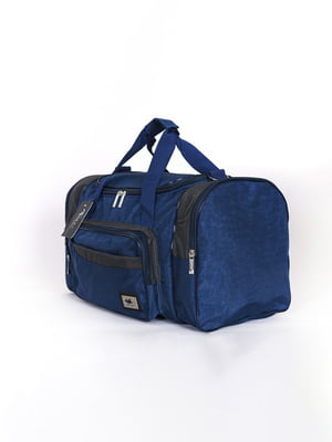 Синя спортивна сумка з міцної тканини | 6812873