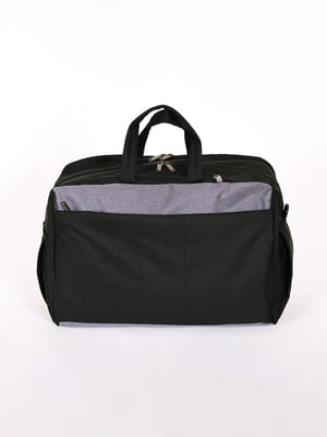 Чорна сумка-портфель з відділенням під ноутбук | 6812900