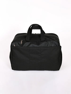 Чорна сумка-портфель з відділенням під ноутбук | 6812902