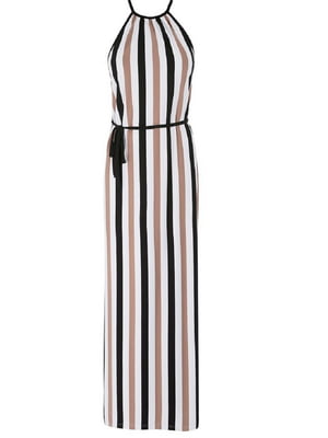 Сукня Set Sail зі сміливим дизайном у смужку у стилі максі | 6815284