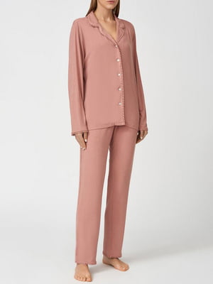Піжама рожева: сорочка та штани | 6815421