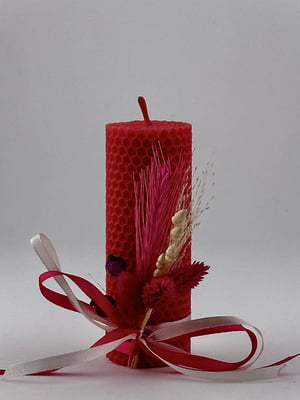 Свічка ручної роботи в подарунковій упаковці (13 см) | 6816955