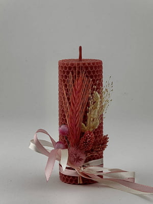 Свічка ручної роботи в подарунковій упаковці (13 см) | 6816956