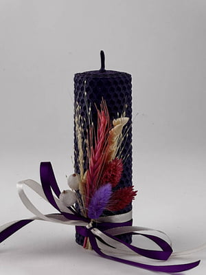 Свічка ручної роботи в подарунковій упаковці (13 см) | 6816959