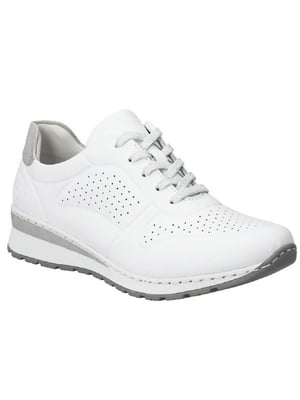 Білі кросівки з натуральної шкіри | 6816167