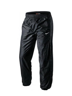 Чорні спортивні штани з сітчастою підкладкою | 6817367