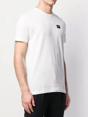 Біла футболка із органічної бавовни | 6817528