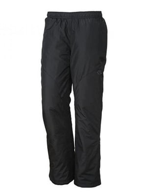 Спортивные утепленные брюки черного цвета | 6817996