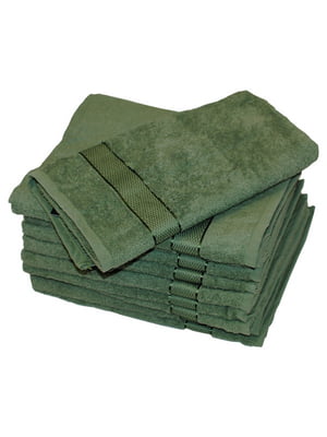 Рушник махровий Rossa зелений (50x90 см) | 6819782