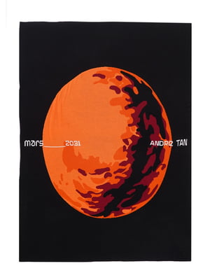 Плед в'язаний “Чоловіки з Марса” by ANDRE TAN (130х170 см) | 6819926