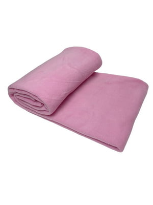 Плед флісовий "Сomfort" рожевий (150х210 см) | 6820024