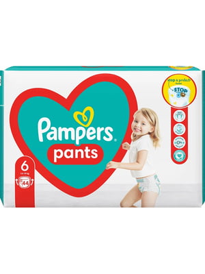 Підгузки-трусики Pants 44 шт. 14-19 кг - Pampers - 6818078