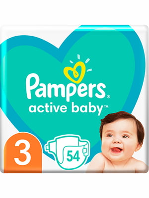 Підгузки Active Baby Midi (6-10 кг) Еко - Pampers - 6818083
