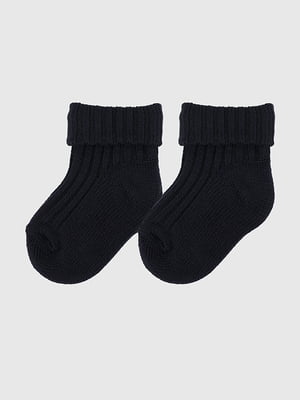 Шкарпетки з вовни темно-синього кольору | 6818135