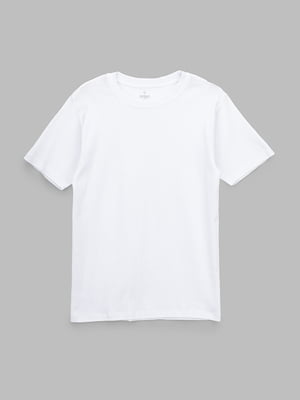 Базова футболка білого кольору | 6818197