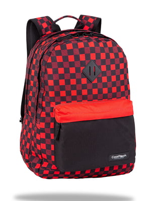 Рюкзак текстильний червоний  | 6818219