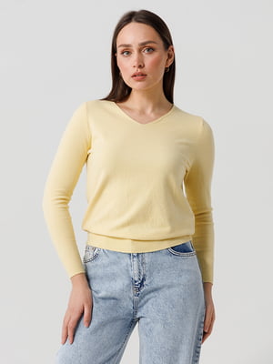 Пуловер світло-жовтий | 6818647