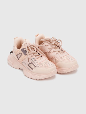 Кросівки рожеві з екошкіри | 6818756