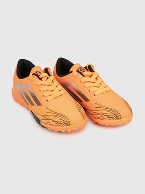 Кросівки спортивні помаранчеві з принтом | 6818798