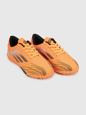 Кросівки-спорт помаранчеві з принтом | 6818828