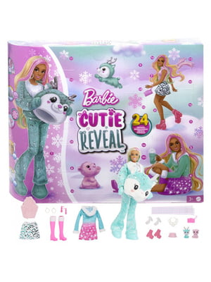 Адвент-календар із лялькою «Cutie Reveal» | 6819491