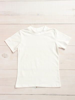 Біла базова футболка | 6822349