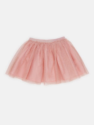 Темно-розовая юбка из блестящего тюля | 6823155