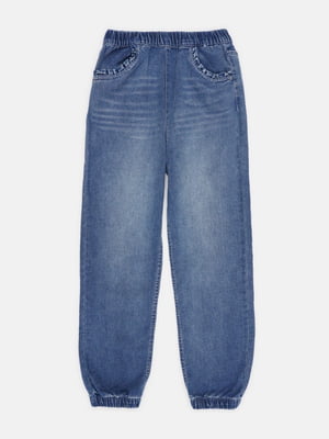 Синие джинсовые джоггеры | 6823306