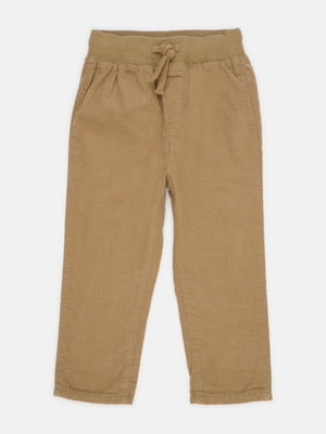 Светло-коричневые вельветовые брюки | 6823375