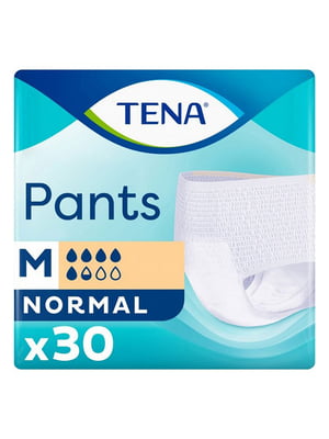 Труси-підгузки для дорослих Tena Pants Normal Medium 30 шт. | 6824180